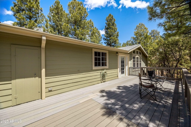 2041 W Hacienda Way, Show Low, AZ 85901 - view of deck