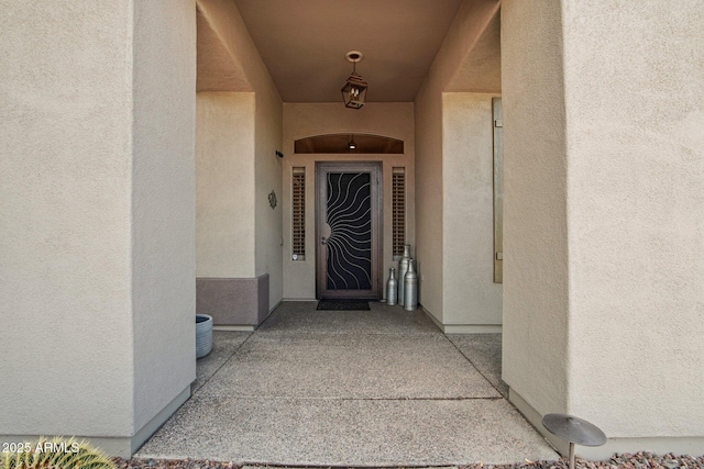 42429 N Cross Timbers Ct, Anthem, AZ 85086 - view of exterior entry featuring stucco siding