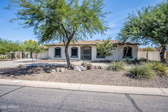 6334 E Albany St, Mesa, AZ 85205 - view of front of house featuring stucco siding