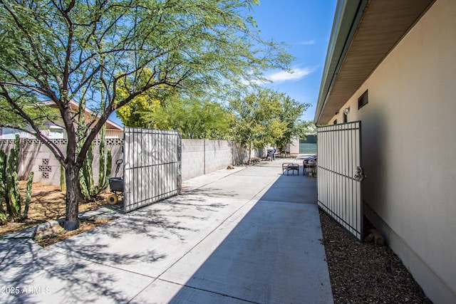 6334 E Albany St, Mesa, AZ 85205 - view of patio / terrace featuring a gate