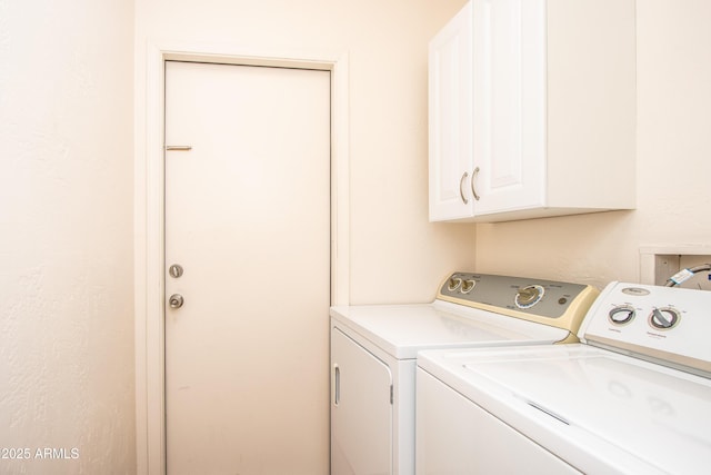 6334 E Albany St, Mesa, AZ 85205 - washroom with cabinet space and washing machine and dryer