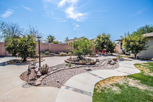 6334 E Albany St, Mesa, AZ 85205 - fenced backyard with a patio