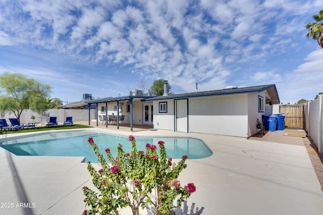1209 E Marigold Ln, Tempe, AZ 85288 - view of swimming pool with a patio area and a fenced backyard