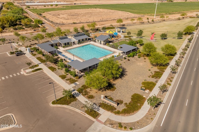 aerial view