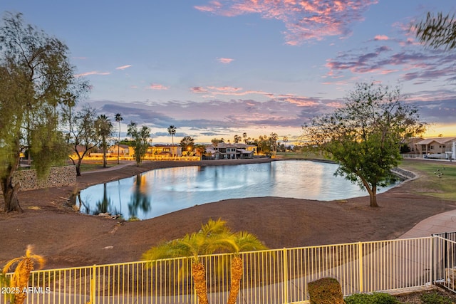 21474 N 56th Ave, Glendale, AZ 85308 - water view featuring fence