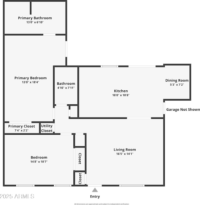 215 S 132nd St, Chandler, AZ 85225 - view of floor plan / room layout