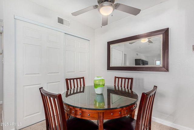 view of dining room