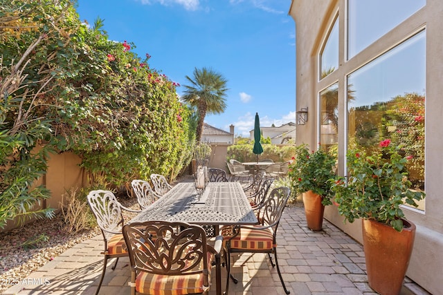 view of patio