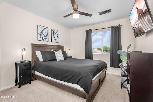 1574 E Scott Ave, Gilbert, AZ 85234 - bedroom featuring light colored carpet and a ceiling fan
