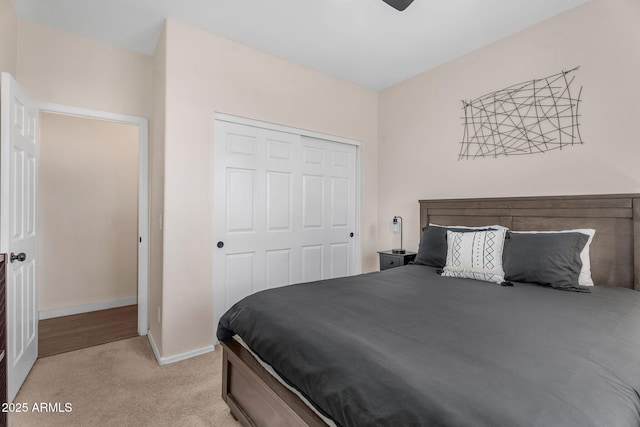 1574 E Scott Ave, Gilbert, AZ 85234 - carpeted bedroom with a closet and baseboards