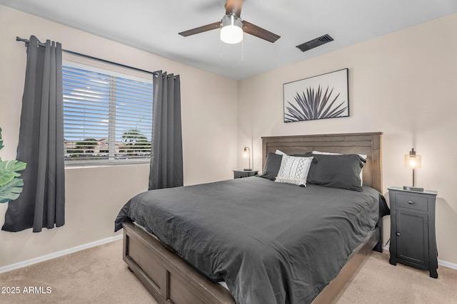 1574 E Scott Ave, Gilbert, AZ 85234 - bedroom featuring light colored carpet and ceiling fan