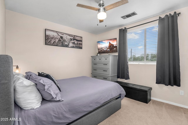 1574 E Scott Ave, Gilbert, AZ 85234 - carpeted bedroom featuring baseboards and a ceiling fan