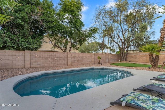 1574 E Scott Ave, Gilbert, AZ 85234 - view of pool featuring a fenced backyard