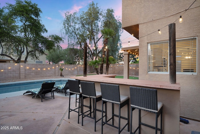 1574 E Scott Ave, Gilbert, AZ 85234 - fenced backyard with a patio