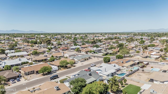 4020 W Anderson Dr, Glendale, AZ 85308 - aerial view of residential area featuring a mountainous background