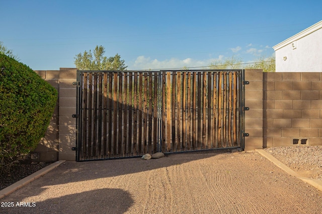 view of gate