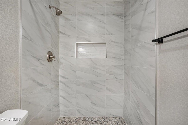 3846 W Cavalier Dr, Phoenix, AZ 85019 - bathroom with toilet and a stall shower