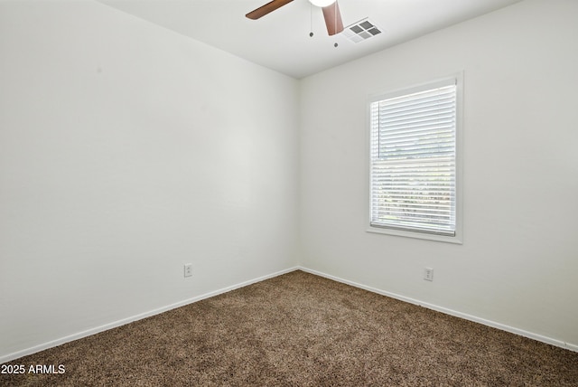 2109 E Fraktur Rd, Phoenix, AZ 85040 - spare room with carpet flooring and ceiling fan