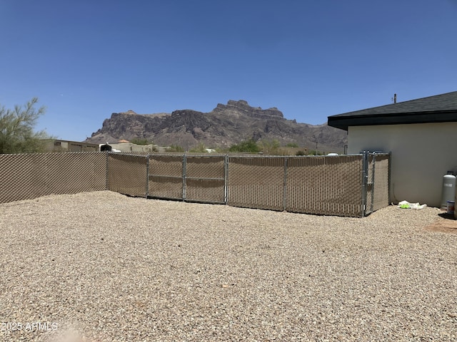 4079 E Roosevelt St, Apache Junction, AZ 85119 - view of yard featuring a mountain view