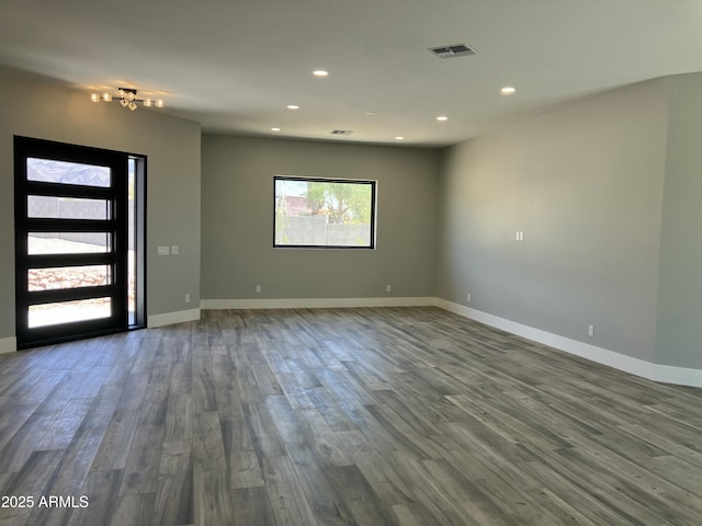 4079 E Roosevelt St, Apache Junction, AZ 85119 - foyer entrance featuring recessed lighting and wood finished floors