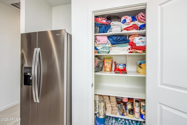 view of pantry