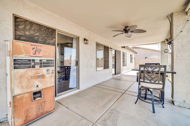 15019 W Banff Ln, Surprise, AZ 85379 - view of patio with a ceiling fan