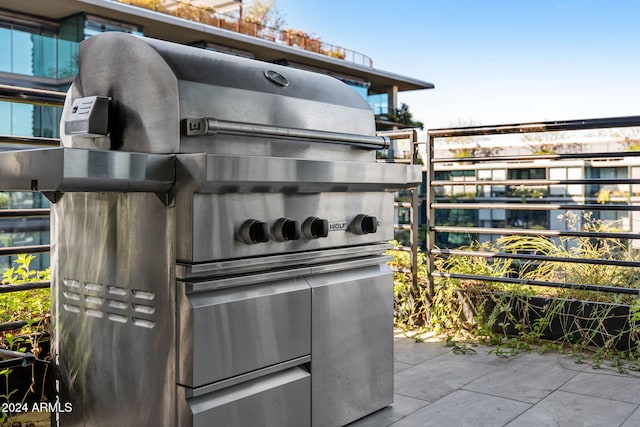 view of patio / terrace with grilling area