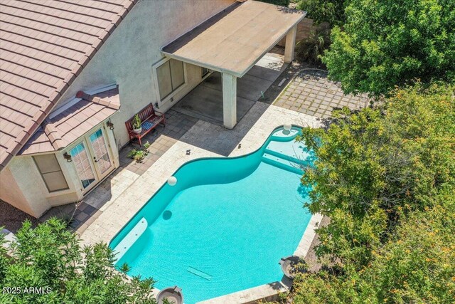 45131 W Horse Mesa Rd, Maricopa, AZ 85139 - swimming pool featuring a patio area