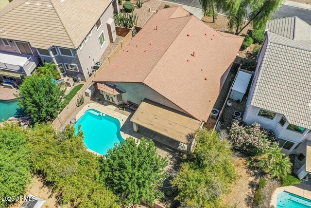 45131 W Horse Mesa Rd, Maricopa, AZ 85139 - drone / aerial view of a pool area