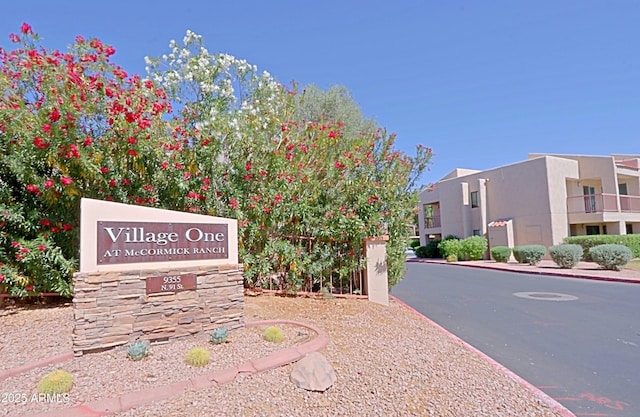 9355 N 91st St Unit 116, Scottsdale, AZ 85258 - view of community sign
