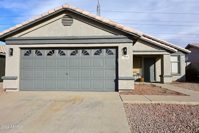 view of ranch-style home