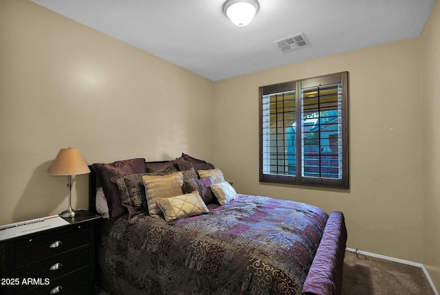 bedroom featuring carpet flooring