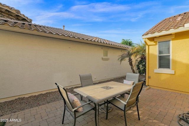 1161 S Storment Ln, Gilbert, AZ 85296 - view of patio / terrace featuring outdoor dining area