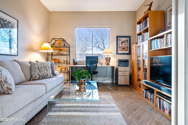 living room featuring wood finished floors