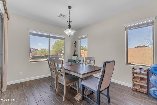 23886 W Harrison Dr, Buckeye, AZ 85326 - dining room with wood finished floors