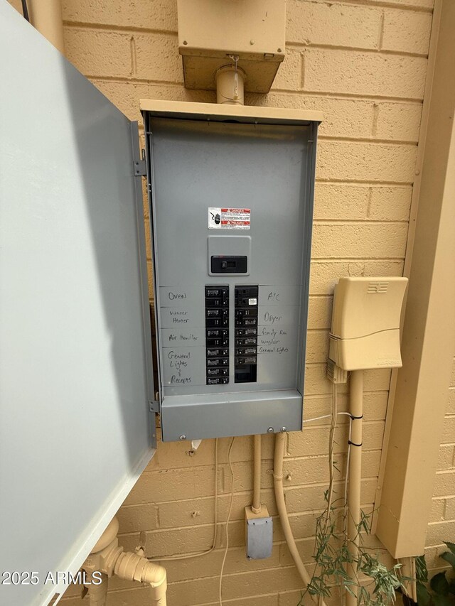 9054 E Crescent Ave, Mesa, AZ 85208 - utility room featuring electric panel