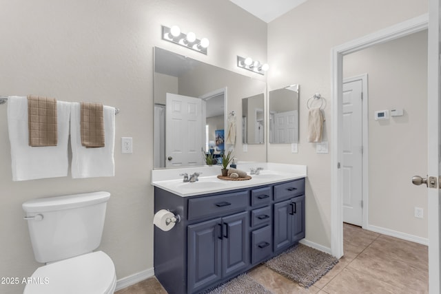 11159 E Sebring Ave, Mesa, AZ 85212 - full bathroom with double vanity and tile patterned floors
