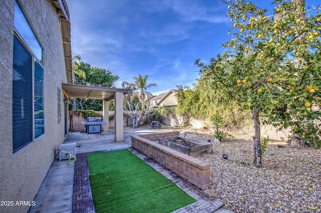 4714 E Paso Trl, Phoenix, AZ 85050 - view of yard with a patio and a fenced backyard