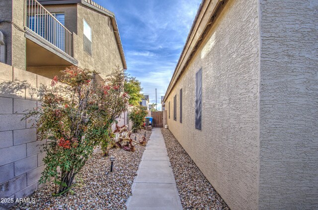 4714 E Paso Trl, Phoenix, AZ 85050 - view of home's exterior featuring stucco siding and a fenced backyard
