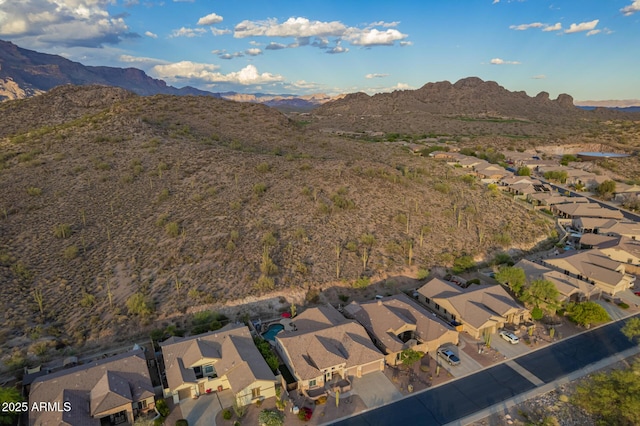 4615 S Primrose Dr, Gold Canyon, AZ 85118 - birds eye view of property featuring a residential view and a mountain view