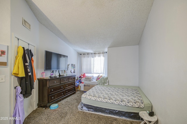 2301 E University Dr Unit 488, Mesa, AZ 85213 - bedroom featuring a textured ceiling and carpet