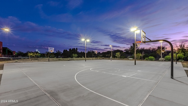 view of sport court with community basketball court