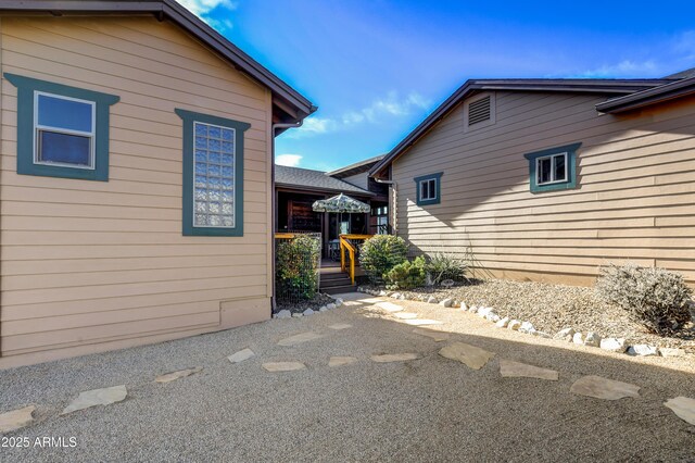 view of property exterior