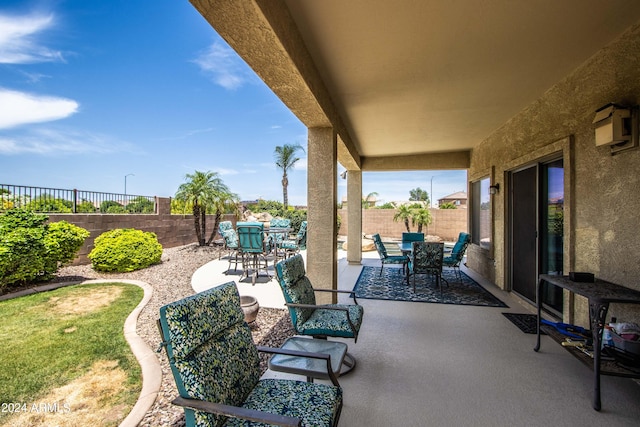 view of patio / terrace