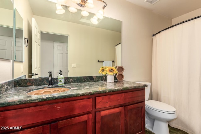 4621 S 179th Dr, Goodyear, AZ 85338 - full bathroom featuring vanity and a shower with shower curtain