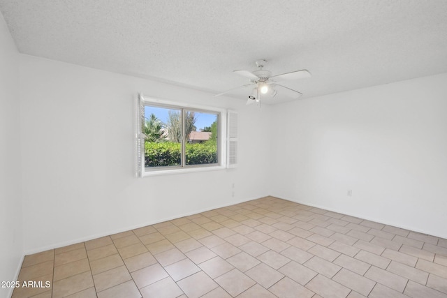 11044 W Cheryl Dr, Sun City, AZ 85351 - unfurnished room with a ceiling fan and a textured ceiling