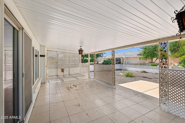 11044 W Cheryl Dr, Sun City, AZ 85351 - view of patio / terrace featuring fence
