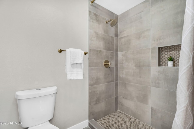 25810 S Boxwood Dr, Sun Lakes, AZ 85248 - full bathroom with a tile shower and toilet