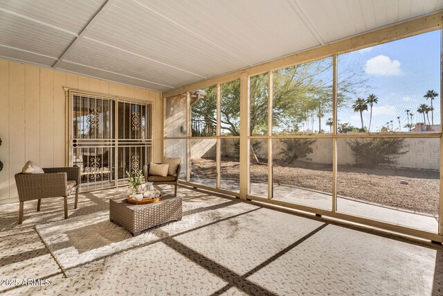 25810 S Boxwood Dr, Sun Lakes, AZ 85248 - view of unfurnished sunroom