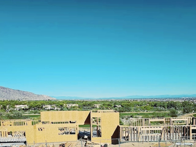 view of property view of mountains